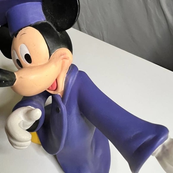 Vintage Disney Mickey Mouse Graduation Frame Holder Figurine - Picture 6 of 8